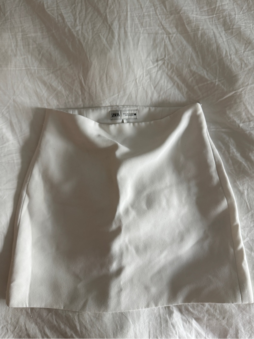 Zara White Mini Skirt